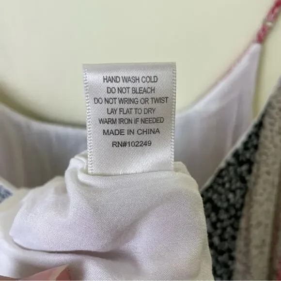 Skies Are Blue Mixed Print V-Neck Sleeveless Maxi Dress in SIZE MEDIUM - Picture 5 of 12